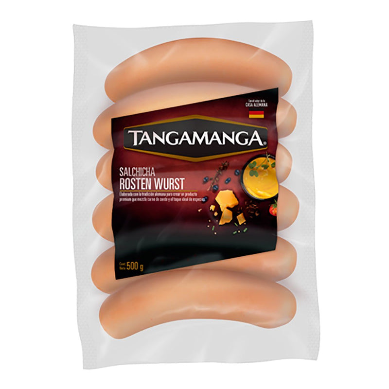 Salchicha Rosten Wurst Tangamanga 6 Piezas 500 g