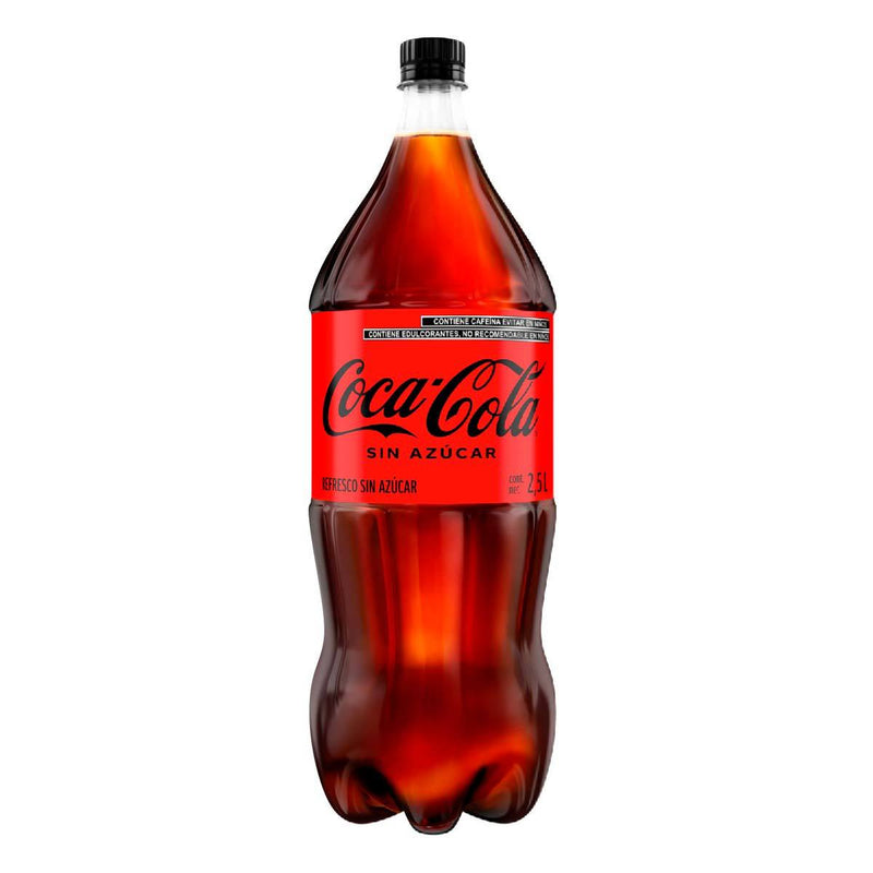 Coca Cola Sin Azúcar 2.5 Litros